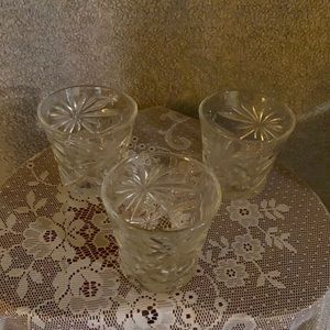 Crystal glasses set